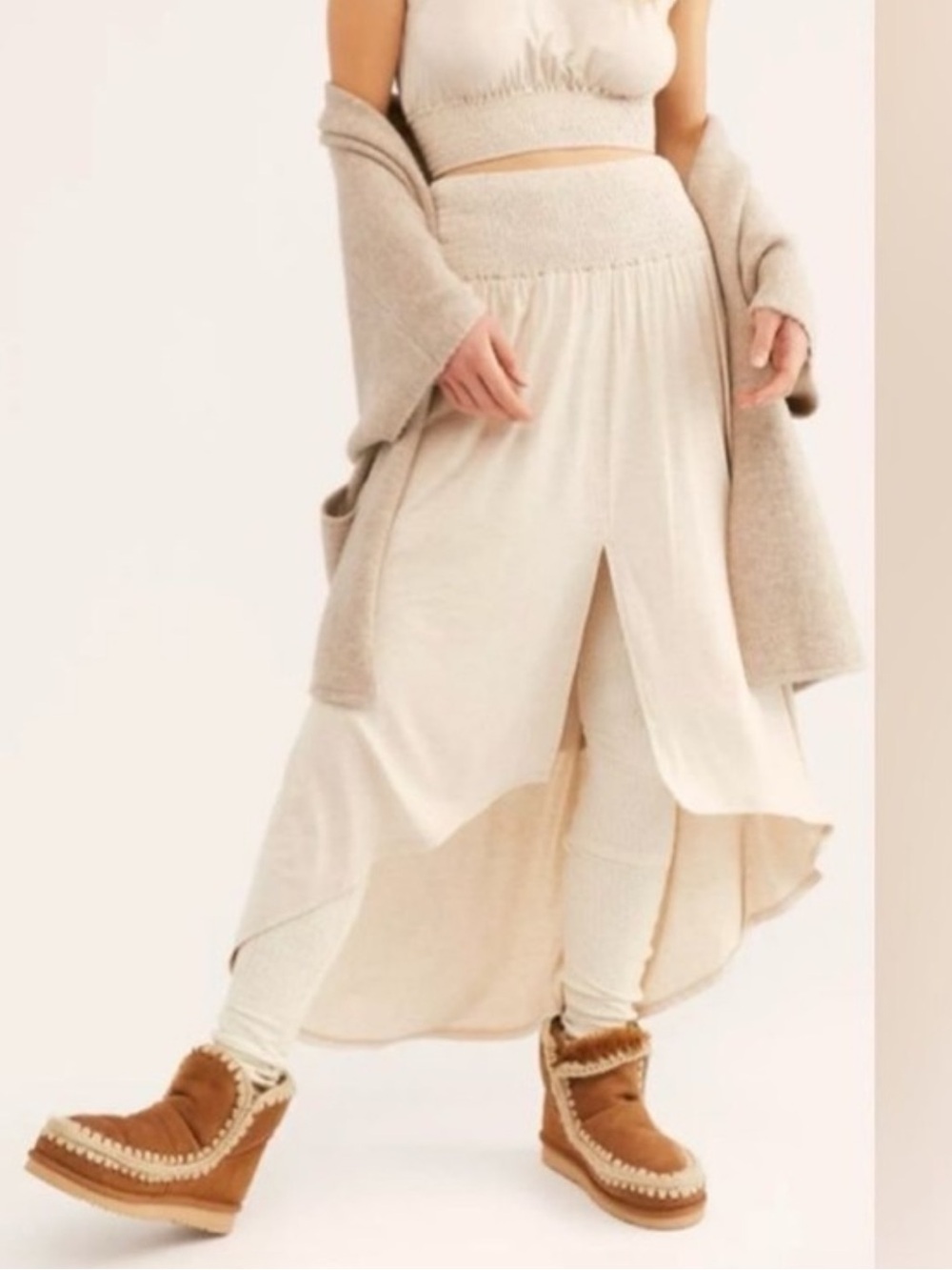 FP Beach Morningside Skirt - Cream
